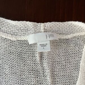 J. Jill Women's off white Sweater
